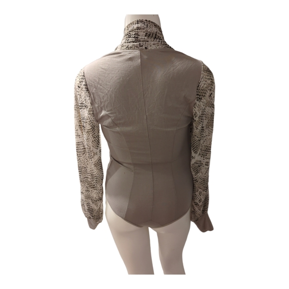 Bebe Snake Print Body Suit - Picture 3 of 4